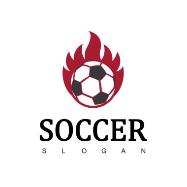 Futbol Logosu veya Futbol Kulübü Tabelası, Alev Sembollü Futbol logosu