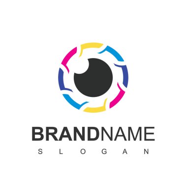 Kamera Merceği Logosu, Fotoğraf Sembolü