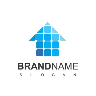 Güneş Hücresi Logo Tasarımı Şablonu