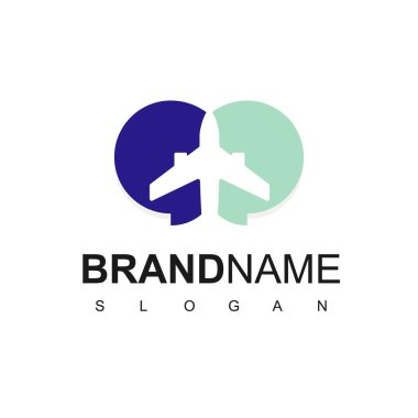 Seyahat Ajansı Logo Tasarım Şablonu,