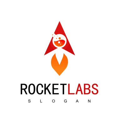 Roket Laboratuvarları Logo Tasarım Şablonu