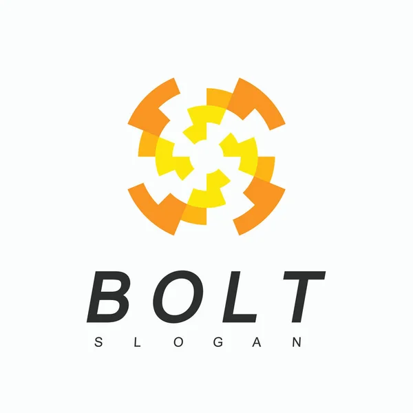 Bolt Logo Tasarım Şablonu — Stok Vektör