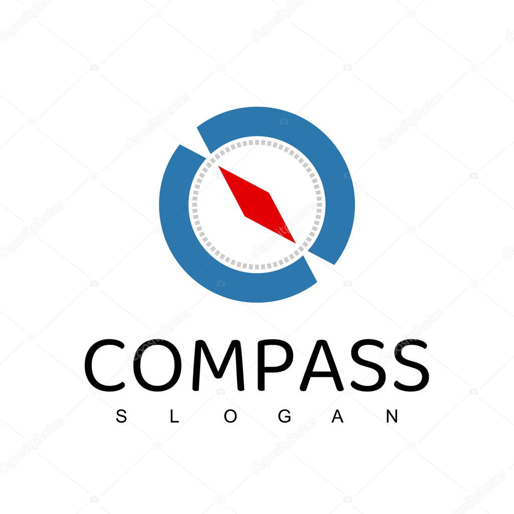 Compass Logo Design Template,Travel Guide, Navigation Logo