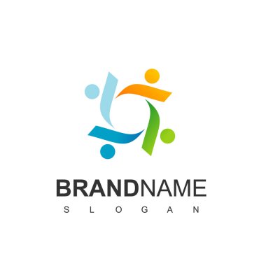 Millet, Takım Çalışması Logo Şablonu