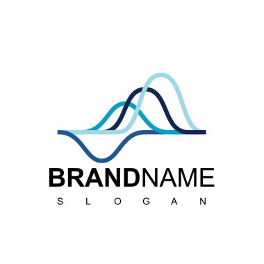 Soyut İş Çizelgesi Logo Tasarım Vektörü