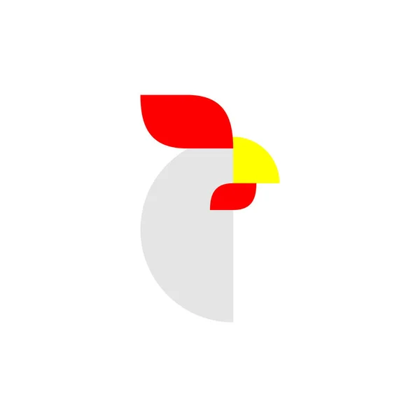 Diseño Logo Pollo Inspiración — Vector de stock