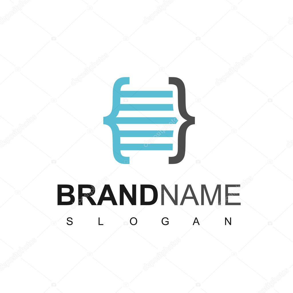 Programming Code Logo Design Inspiration