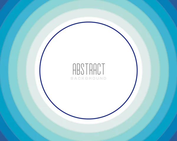 Résumé Moderne Blue Circle Arrière Plan — Image vectorielle