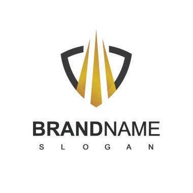 Lüks Kalkan Logo Şablonu