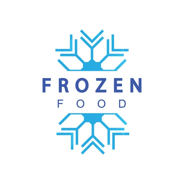 Donmuş Gıda Logosu Tasarım Şablonu — Stok Vektör