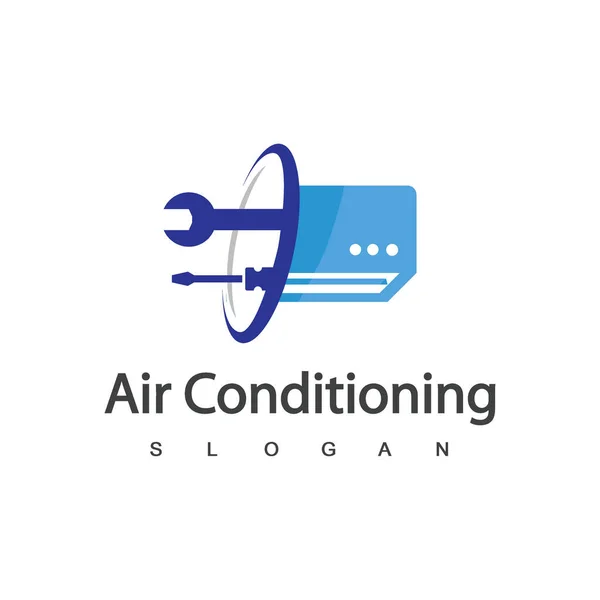 Imagens vetoriais Logotipo do serviço de ar condicionado | Depositphotos