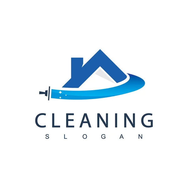 Temizlik Servisi Logo Tasarım Şablonu