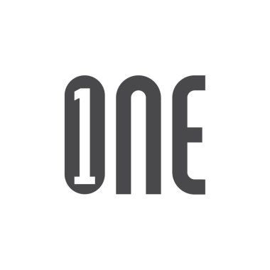 Bir negatif boşluk logo kavramı