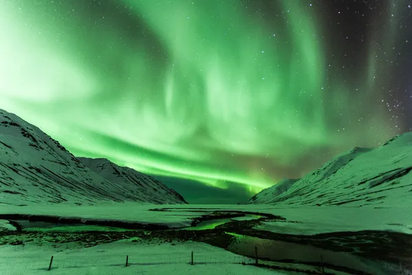 Luces boreales —  Fotos de Stock