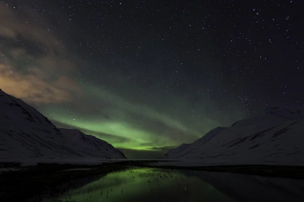 Aurora boreale Fotografia Stock