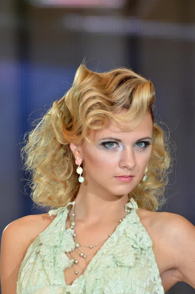 Saint Petersburg, 28-31 September 2012: International Beauty Festival "Neva Coast, Petersburg Sports and Concert Complex" — Stock Photo, Image