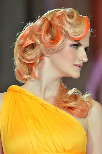 Saint Petersburg, 28-31 September 2012: International Beauty Festival "Neva Coast, Petersburg Sports and Concert Complex" — Stock Photo, Image