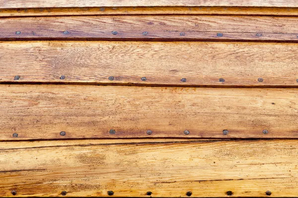 Detalhes do barco de madeira — Fotografia de Stock