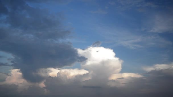 Cielo, nubes nocturnas - 1080p time-lapse . — Vídeo de stock