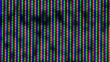 analog TV yakın crt kadar zorlarım gürültü. doku, siyah & beyaz renkli tv ekran - sinyal yok. Tam HD 1080 p, döngü.