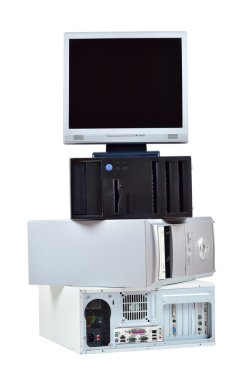 eski bilgisayar ve elektronik atık