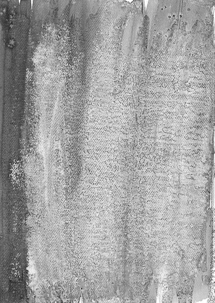 Раскрашенный серый гранж фон на акварельной бумаге — стоковое фото