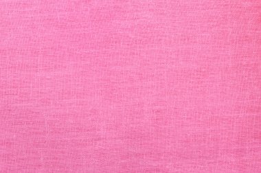 boş pembe keten kumaş arka plan.