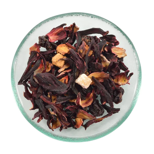 Fruit tea with hibiscus. — Stock Photo, Image