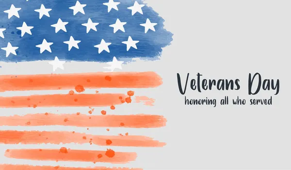 Veteraner Day fejring illustration. HD baggrund banner. Husk og ære . - Stock-foto