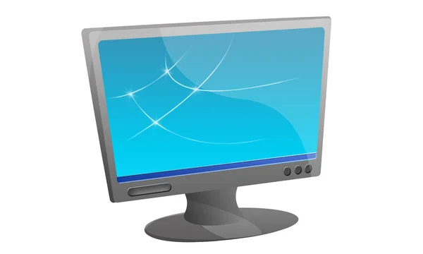 Icon of computer — Stock Photo, Image