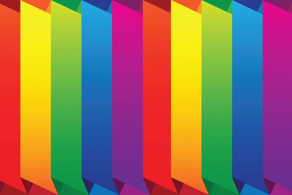 ベクトル虹の背景 — ストックベクタ