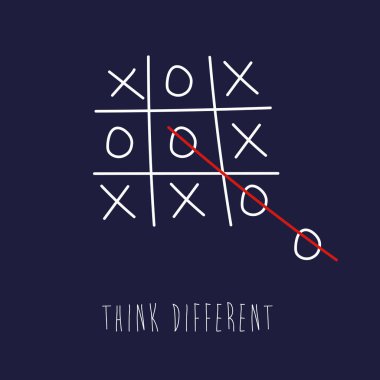 Tic Tac Toe, farklı düşün.