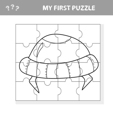 Çocuklar için eğitici kağıt oyunu. Oyuncak Ufo ile basit bir çocuk uygulaması.