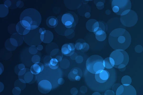 Natale bokeh blu — Foto Stock