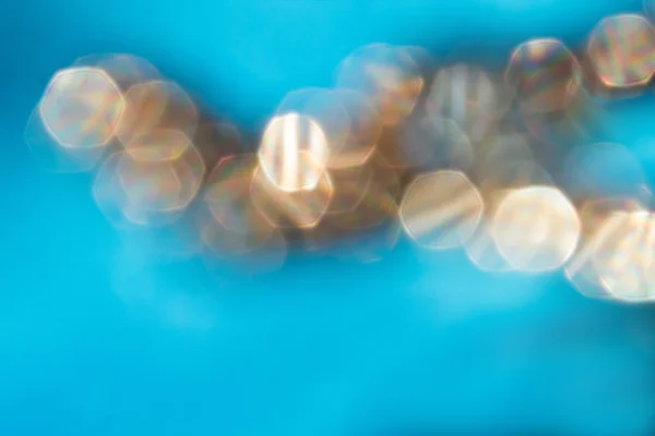 mutlu Noel mavi altın bokeh