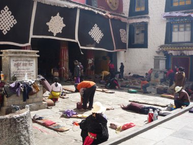 Jokhang Temple,Lhasa, Tibet, China clipart
