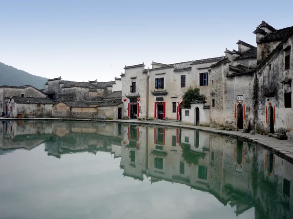 Hongcun, anhui, Çin'in eski köy — Stok fotoğraf