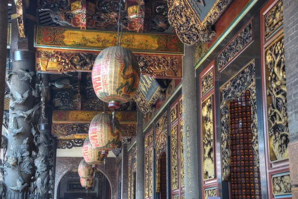 大龙洞宝安寺，台北，台湾 — 图库照片