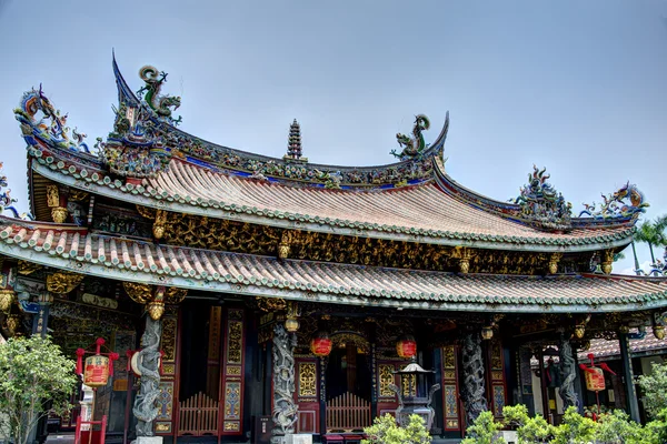 Dalongdong baoan tempel, taipei, taiwan — Stockfoto