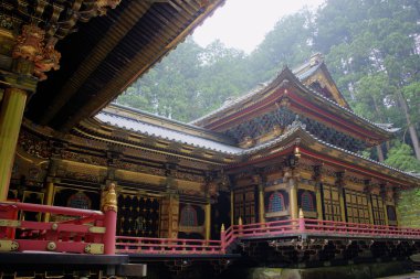 iemitsu Türbesi (taiyuinbyo), nikko, Japonya. türbelerin ve tapınaklar nikko 1999 yılından bu yana unesco dünya mirası olduğunu.