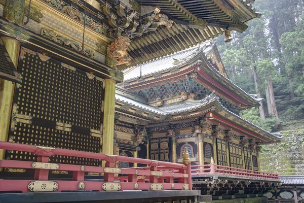 Мавзолей Иэмицу (Тайюиньбё), Никко, Япония. Храм и храмы Никко являются объектом Всемирного наследия ЮНЕСКО с 1999 года . — стоковое фото