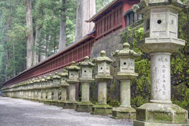 toshogu Tapınak, nikko, Japonya. türbelerin ve tapınaklar nikko 1999 yılından bu yana unesco dünya mirası olduğunu