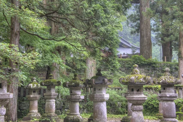 이에미쓰 무덤 (taiyuinbyo), 닛코, 일본. 닛코의 사원 1999 년부터 유네스코 세계 유산 사이트입니다.. — 스톡 사진