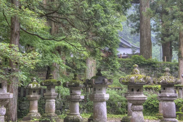 Iemitsu Mausoléu (Taiyuinbyo), Nikko, Japão. Santuários e templos de Nikko é Património Mundial da UNESCO desde 1999 . — Fotografia de Stock