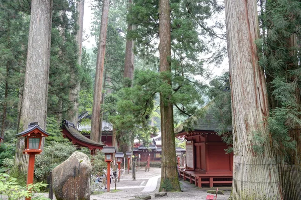 Futarasan Shrine, Nikko, Japan. Shrines and Temples of Nikko is UNESCO World Heritage Site since 1999