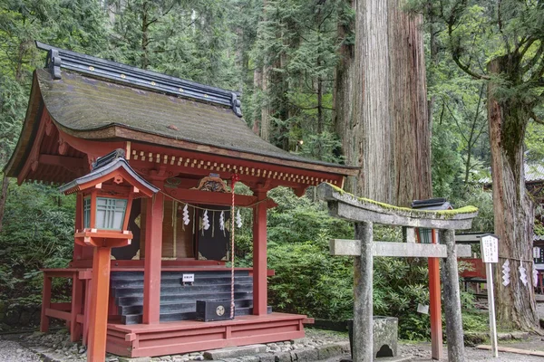 Futarasan svatyně, nikko, Japonsko. svatyně a chrámy nikko je světového dědictví UNESCO od roku 1999 — Stock fotografie