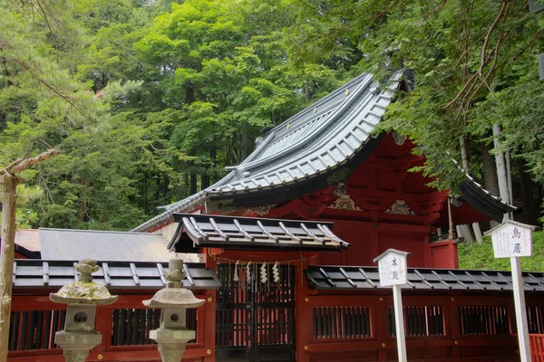 二荒山神社、中宮祠神社, 日光市, 日本 — ストック写真