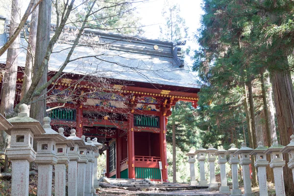 Příjezd k mitsumine svatyně, chichibu, saitama, Japonsko — Stock fotografie