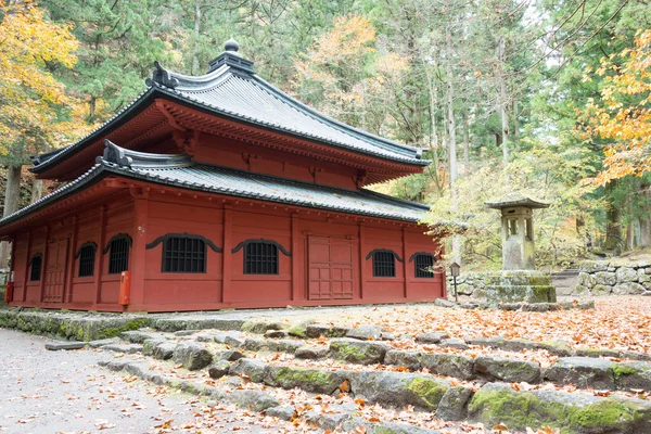 Ιερή αίθουσα Kaizan-do στο rinnoji temple,nikko,japan.shrines και ναούς της nikko είναι μνημείο παγκόσμιας κληρονομιάς της UNESCO από το 1999 — Φωτογραφία Αρχείου