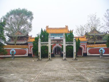 guanling Tapınağı, dangyang, hubei, Çin